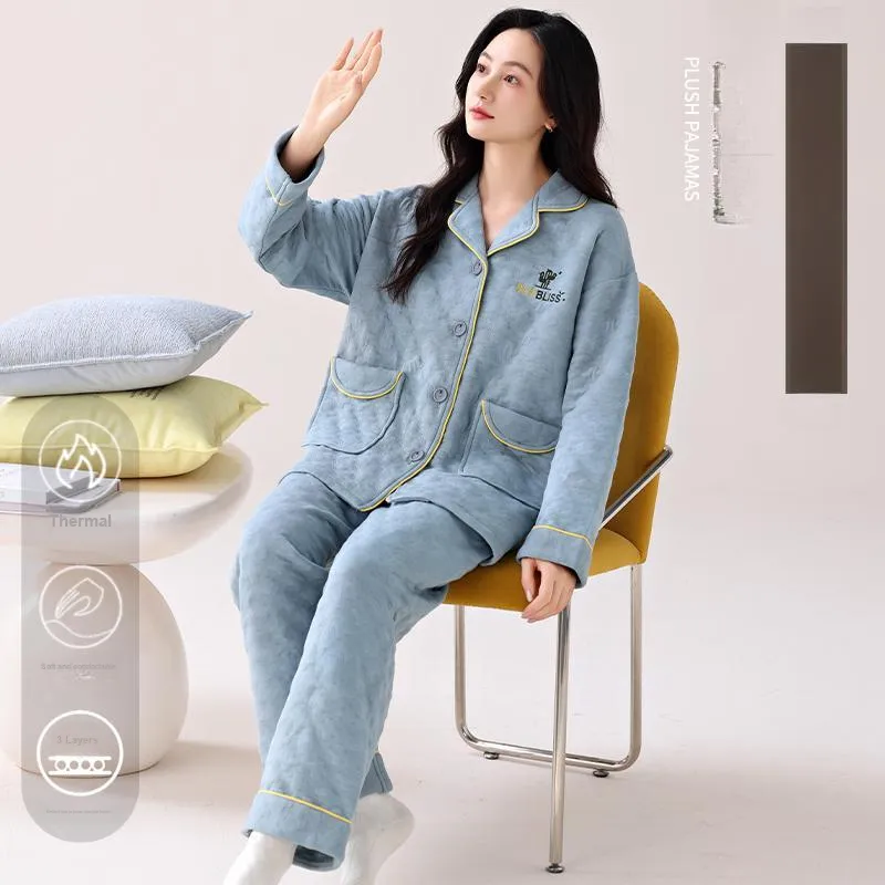 UAVAE Pajama Set Women's Image Color-1