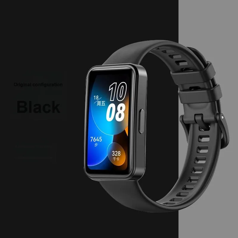 STEWPIGO Huawei Compatibility Watch Band 19.7cm Silicone Material-5