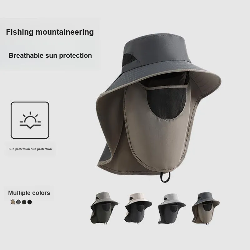 YUZHAOLIN Polyester Sun Protection Hats Unisex-1
