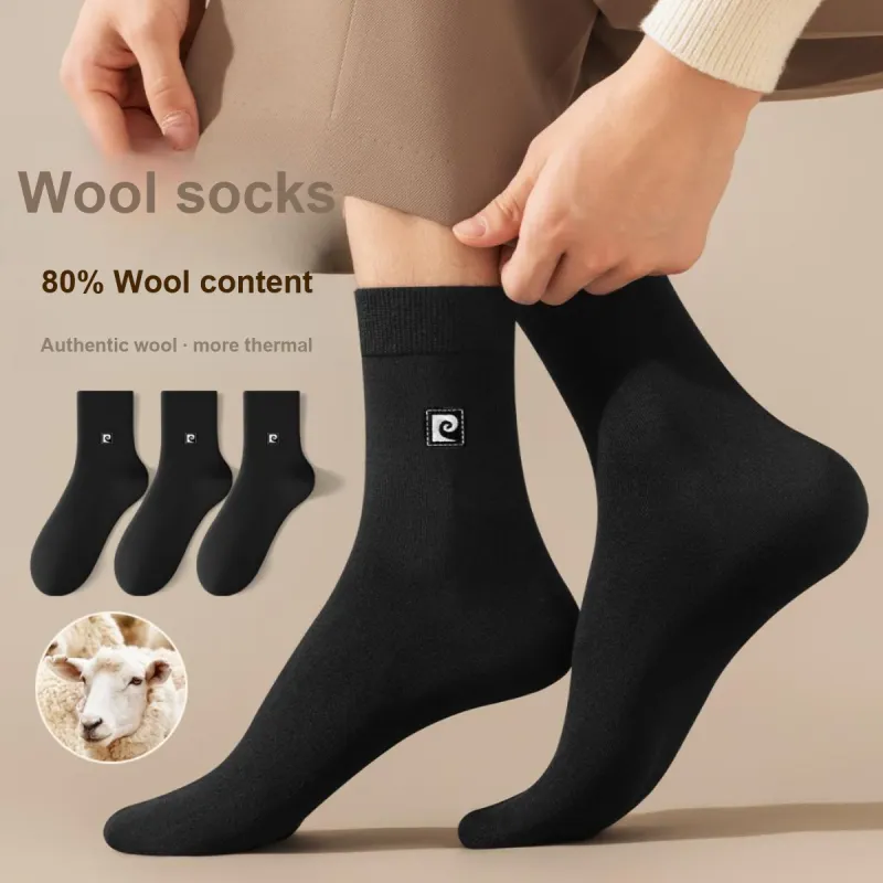 PIERRE CARDIN Mid Calf Socks Men's 3 Pack With Box Included-10
