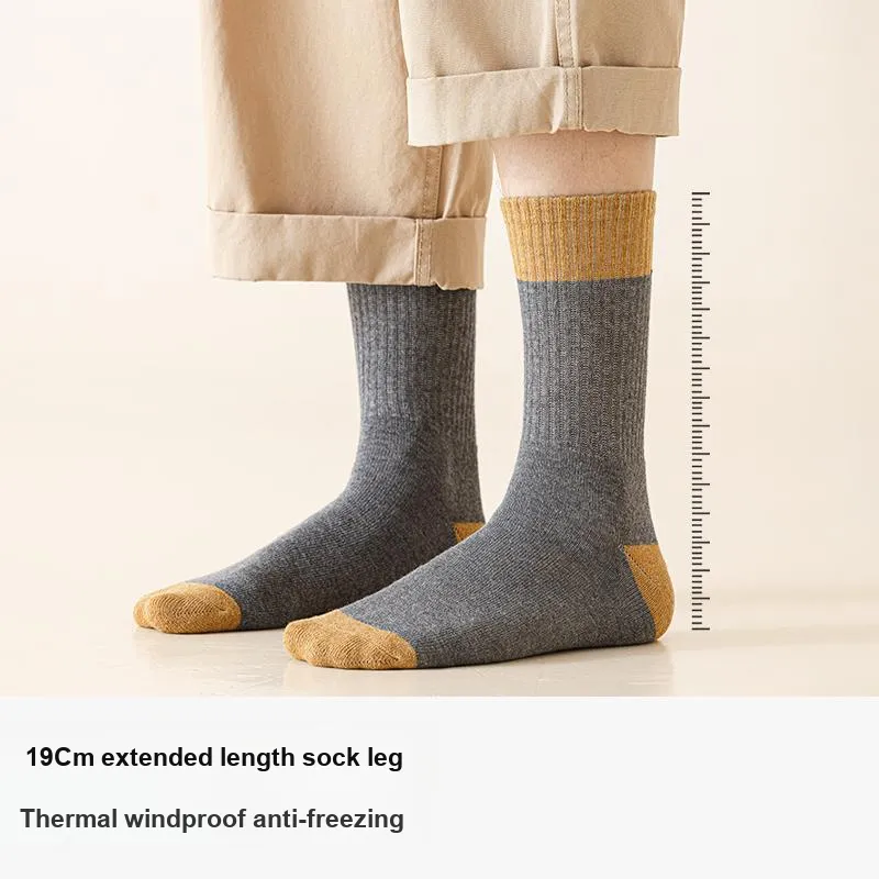 MIIOW Knee High Socks Men's Combo Set-12