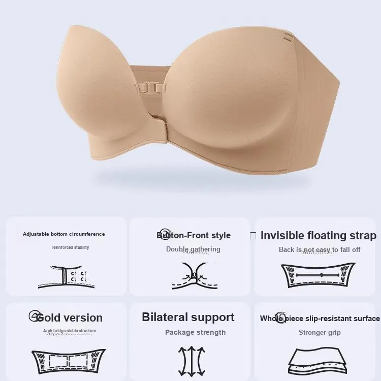 GOSO Women's Strapless Bras-1