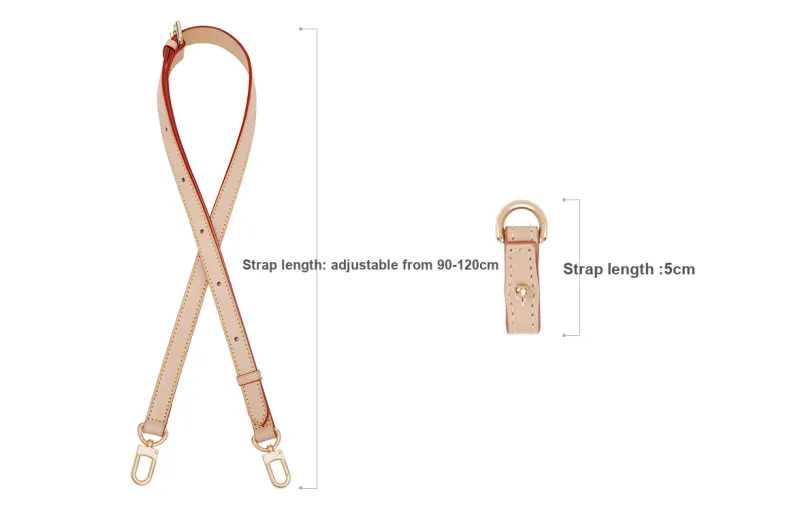 Lan Bao Fan Alloy Cow Leather DuPont Paper Bag Accessory Bag Strap Women's Multicolor-1