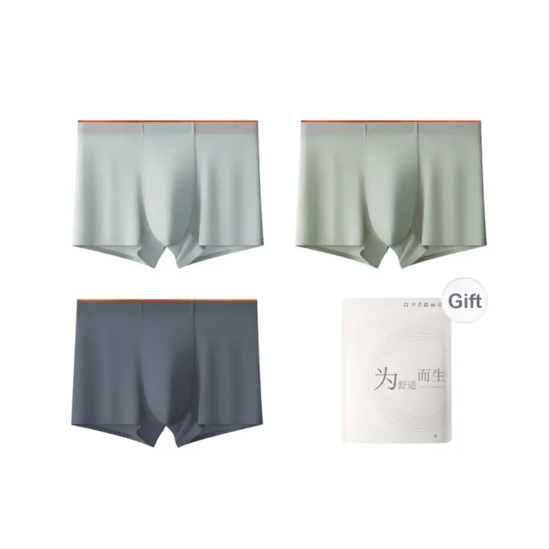 Red Bean Underpants Men's Shopping Bag 3 Pack-6