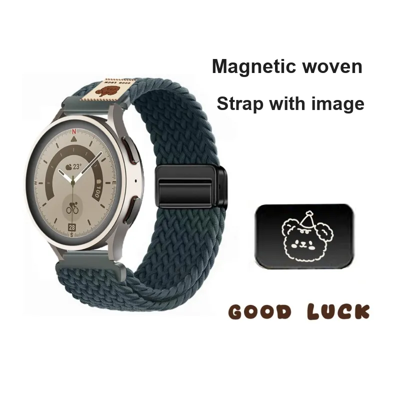LOVINGCOOL Watch Band Huawei Compatibility 180mm Fabric Material-11