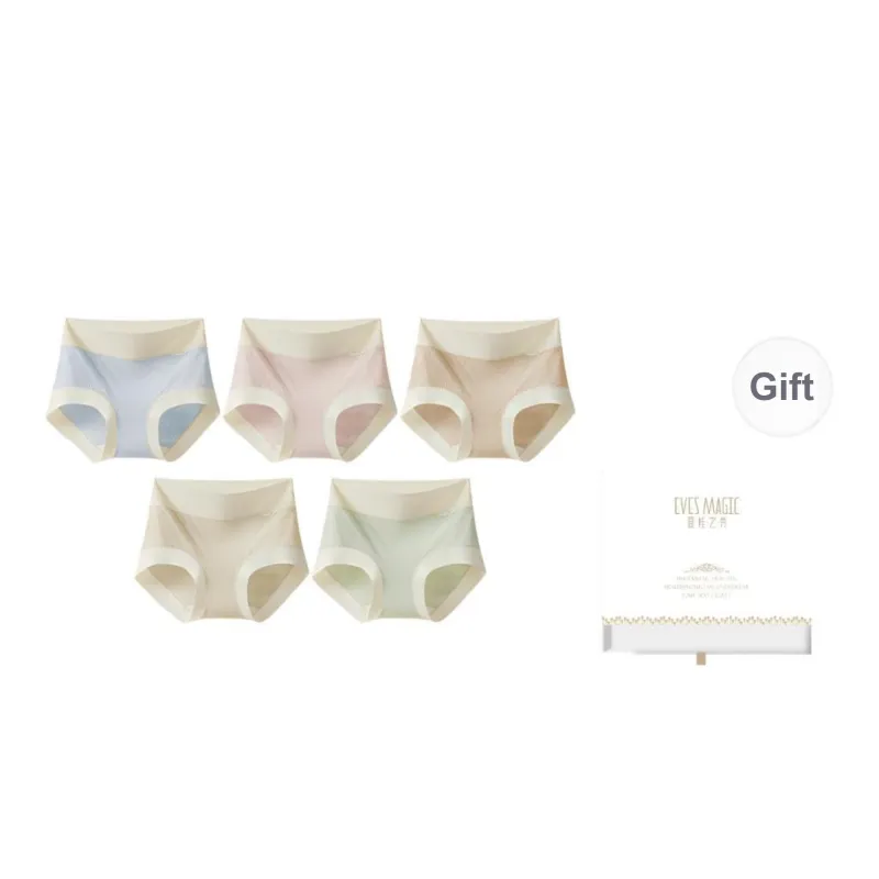 XIA.WA.ZHI.XIU Underpants Women's 5 Piece Gift Box Set-0