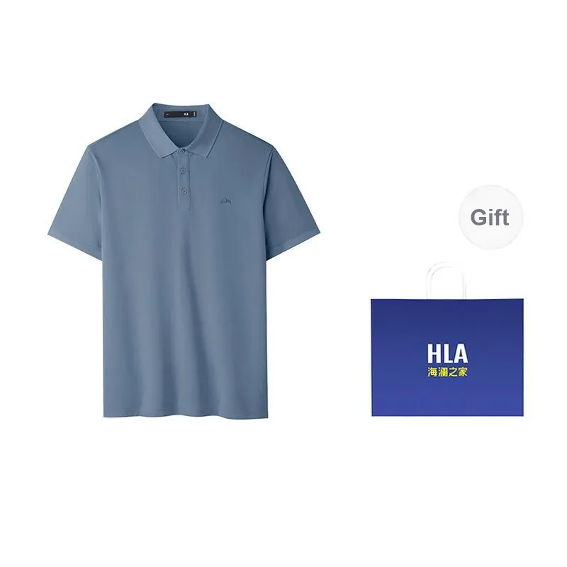 HLA Short Sleeved Polo Shirt Men's-5