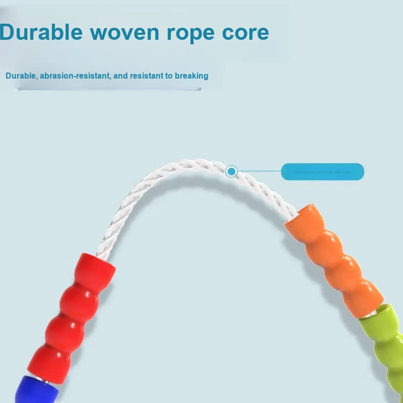 POVIT Casual Entertainment Non Countable Jump Ropes Kids PE Cotton Rope PP Controller 2.9m-4