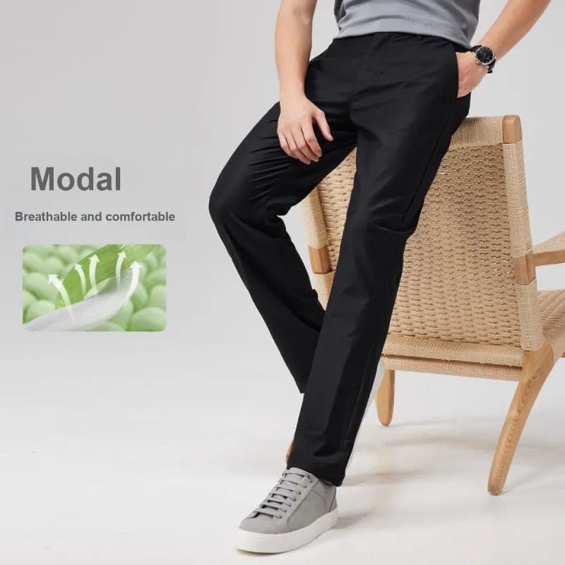 Red bean Casual Pants Men-7