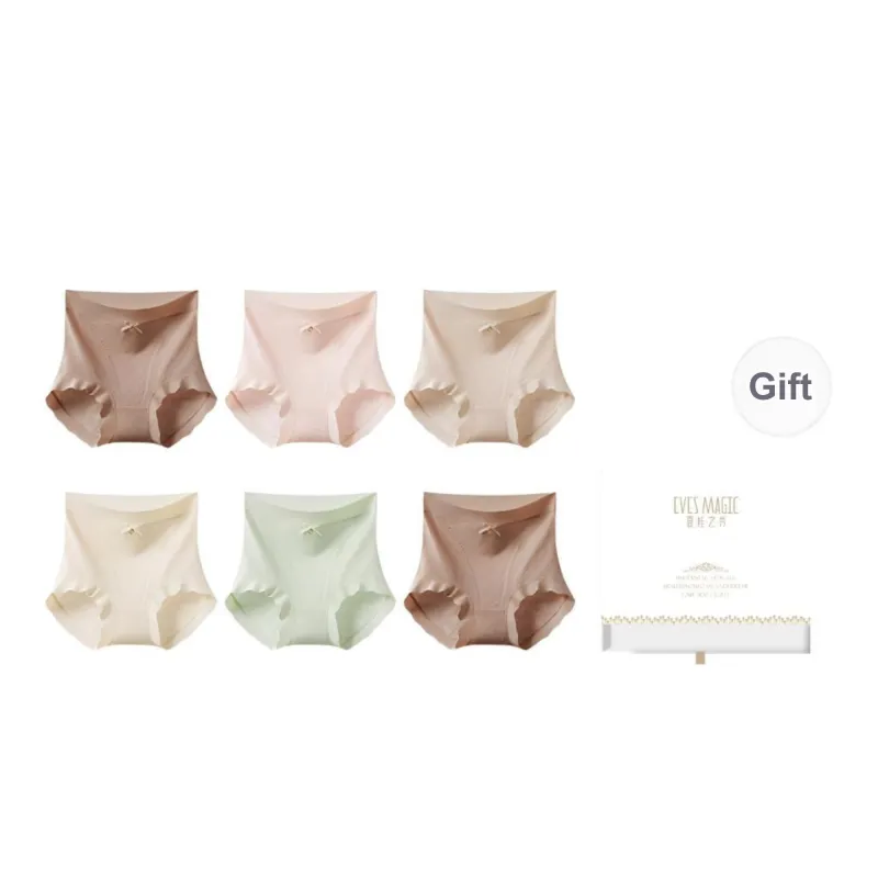 XIA.WA.ZHI.XIU Underpants Women's Shopping Bag 6 Pack-5