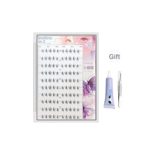 YANROU Little Butterfly Barbie Lower Lashes Увеличивающие Стиль Естественный Длинные Стиль