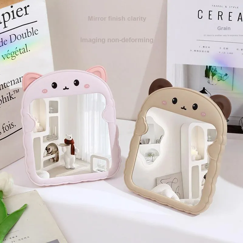 Future Maple Home Use Foldable Cat Ears Make Up Mirrors Hangable-3