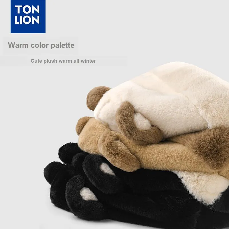 Tonlion Polyester Hoods & Plush Hats Unisex-6