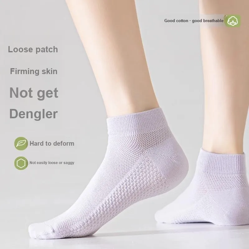 Lan Miao No Show Socks Women's 5 Pack-8
