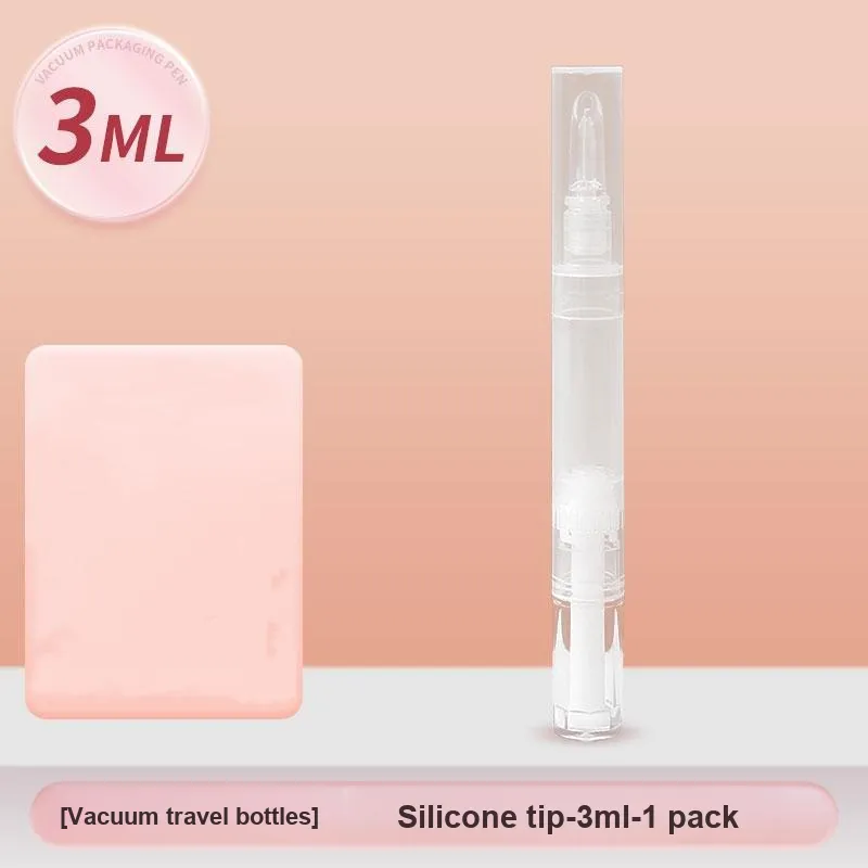 ZHENZI Liquid Foundation Refillable Pen Vacuum Flask Reusable Makeup-17