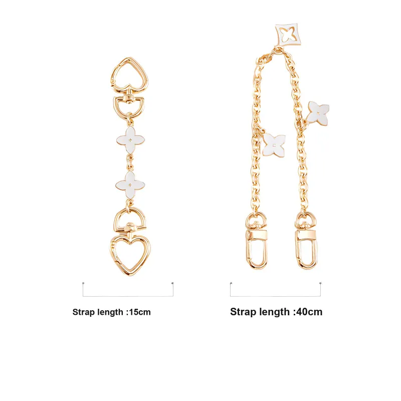 Luxury Care Artisan Workshop Alloy Metal Bag Strap Women's Gold Tone-1