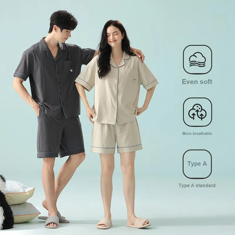 WANANNI Pajama Set Unisex Dark Gray-3