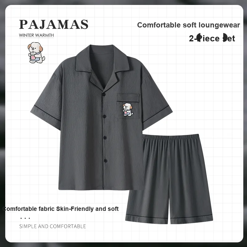 Nodos Shield Men Pajama Sets-1