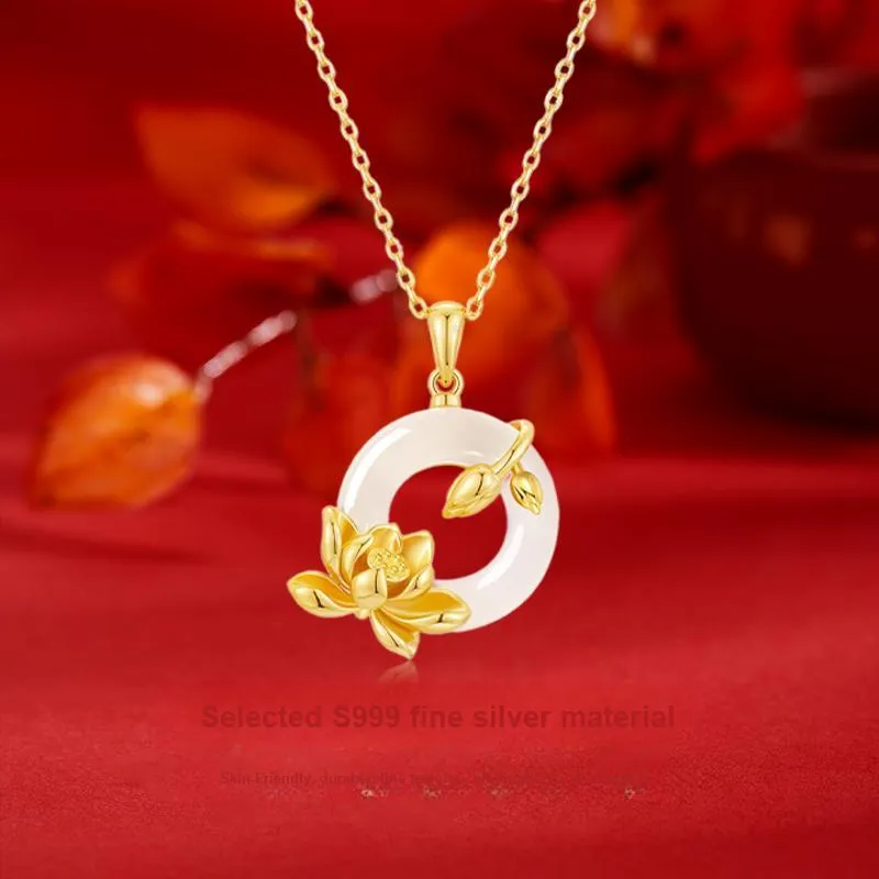 MISS TOOYA Chalcedony Necklaces Women's-2