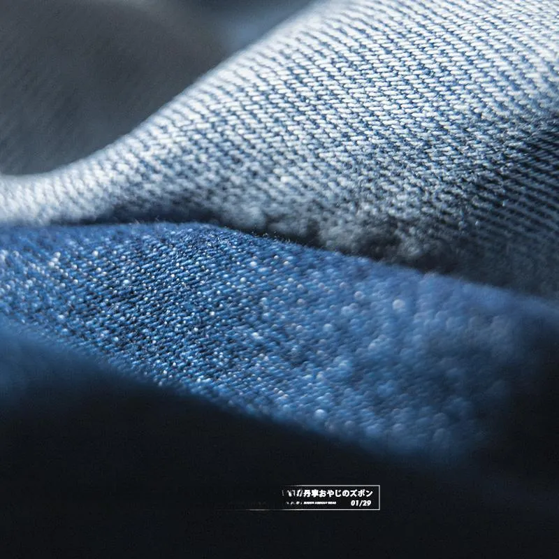 MADEN Jeans Spring Summer Men's-3
