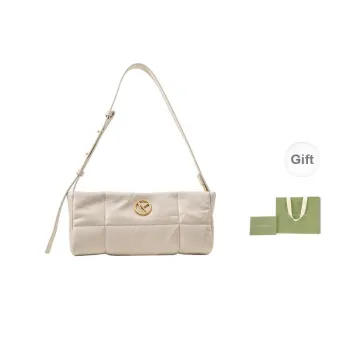VANESSA HOGAN Cow Leather Oil Stick Bag Shoulder Bag Women's White Birch Gray/Fruit Green/Fuchsia/Black