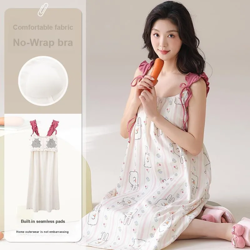 Pretty lady Women's Nightgowns-1