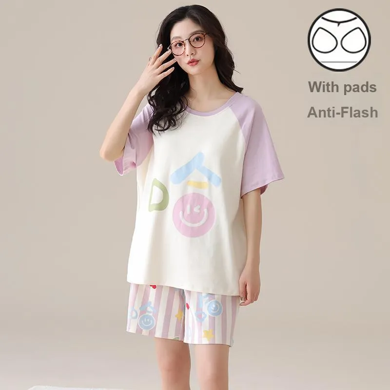 CHUDUAN Pajama Set Women's Image Color-5