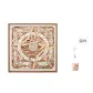 Double-Sided Print Large Scarf-Star Whisper Khaki