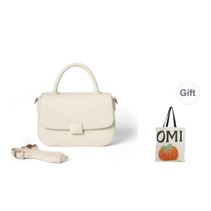 OMI Synthetic Leather Handbag Regular Women's Black/Tan/Pink/Ecru-15