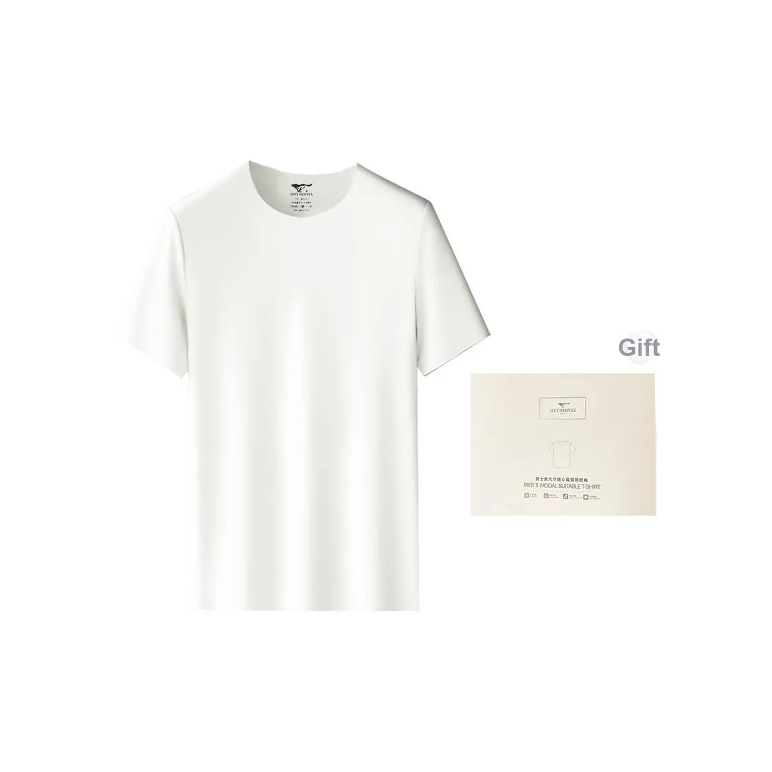 SEPTWOLVES Мужская сумка для документов с подкладкой