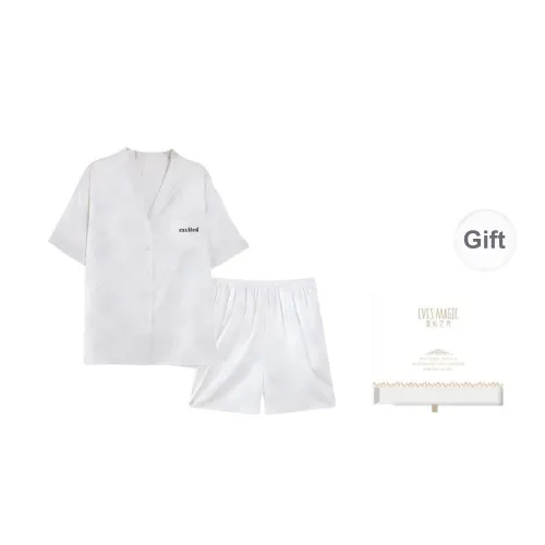 XIA.WA.ZHI.XIU Pajama Set Women's Gift Box Set White