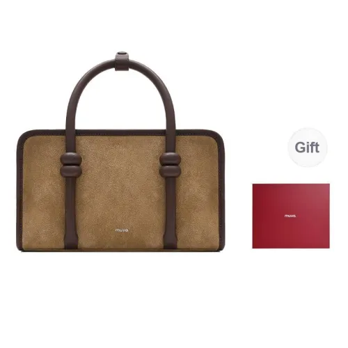 MUVA Cow Leather Suede Handbag Crossbody Bag Women
s