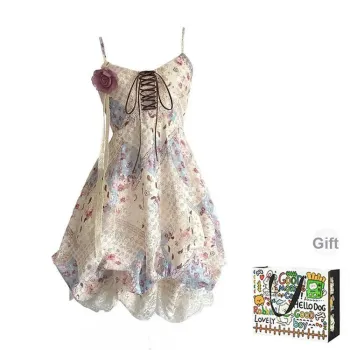 OURUOKE Slip Dresses Women's Image Color Shopping Bag