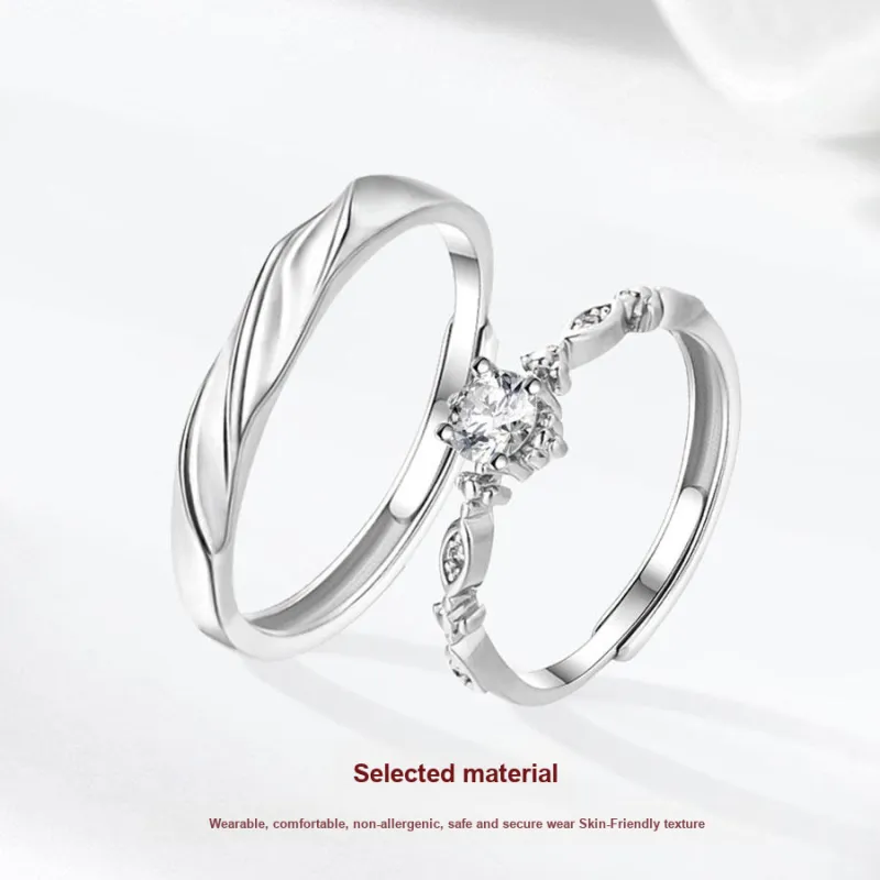 Master Kim Niche Luxury Design Advanced Touch Adjustable Opening Ring Unisex-2