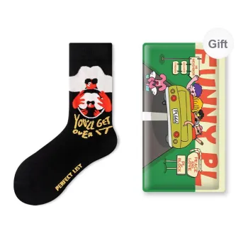 PL Mid Calf Socks Unisex Shopping Bag 1 Pack