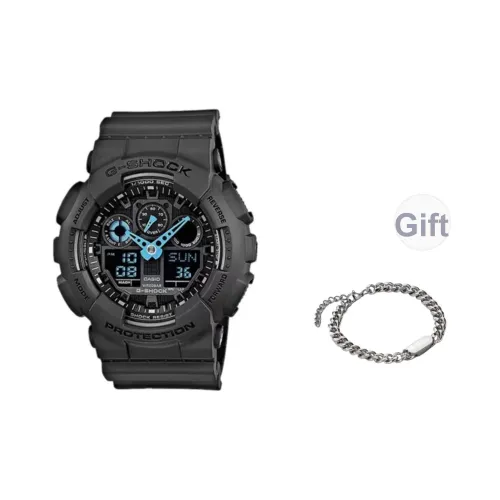 CASIO Кварцевый механизм Часы Мужские Черный циферблат