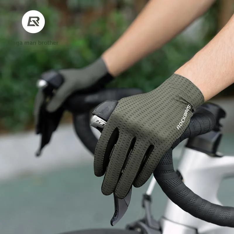 ROCKBROS Riding Equipment Cycling Glove Unisex Polyester Elastane-1