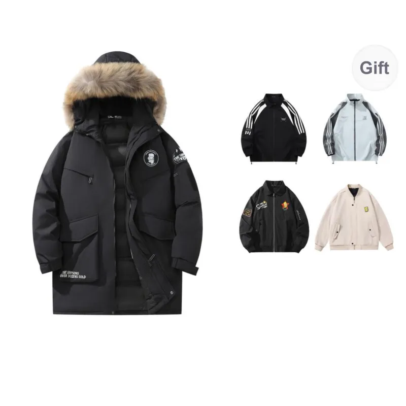The Simpsons Down Jacket Unisex-18