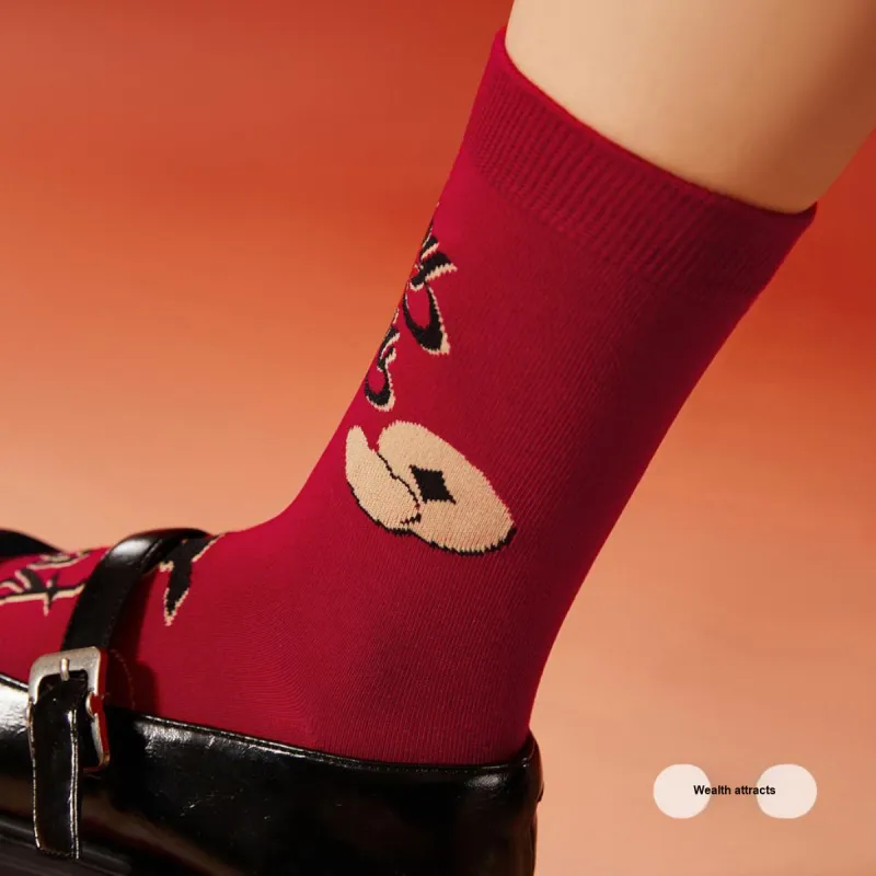 BKCXZICE Mid Calf Socks Women's-15
