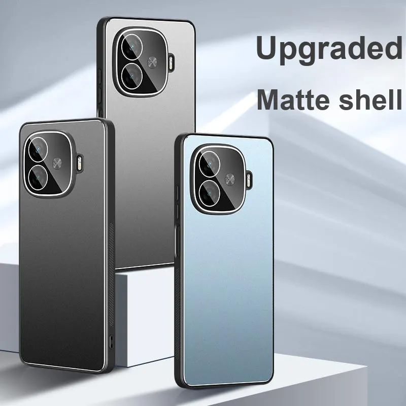 YUBEN Acrylic Material 360 Degree Rotating Stand Phone Cases Compatibility IQOO 13/12/11/Neo 10/9/8/7/6/Z9/Tubo/Pro-1