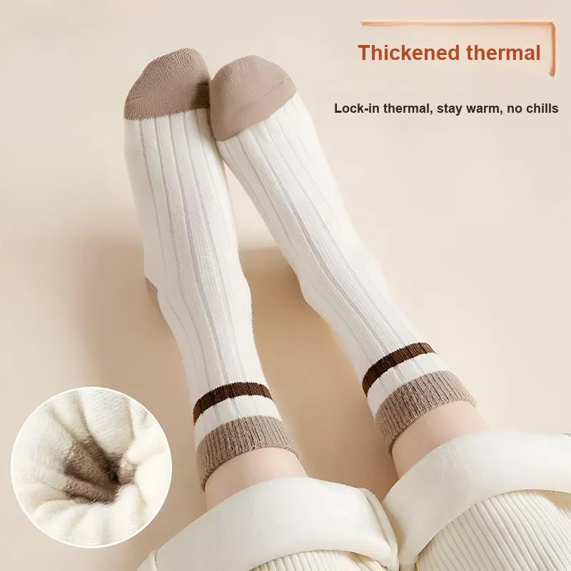 AOKANG Mid Calf Socks Women's 5 Pack-1