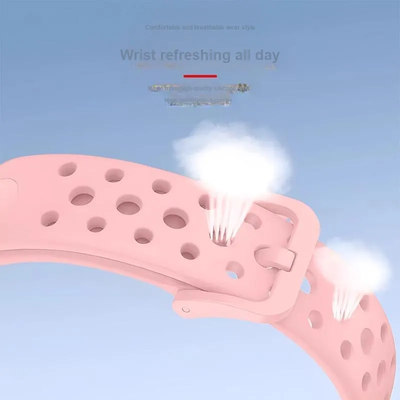 CHUANGYIDA Huawei Compatibility Watch Band 135~190mm Silicone Material-6