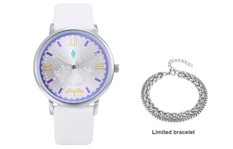 ingyunshi Re Zero − Жизнь с нуля в другом мире Коллаборация Кварцевый механизм Часы Унисекс Белый циферблат