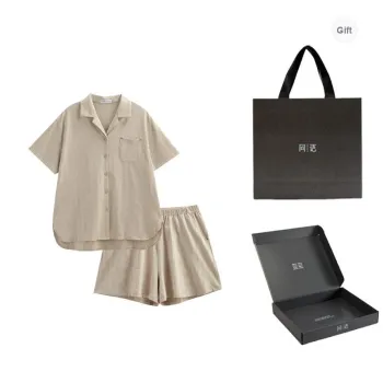 Same Language Pajama Gift Box Women's Apricot