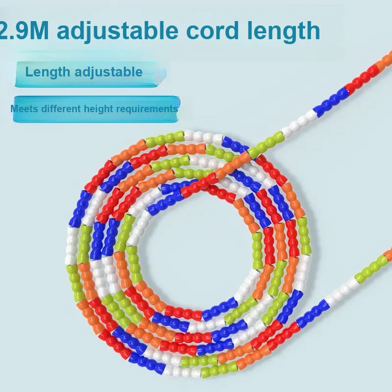 POVIT Casual Entertainment Non Countable Jump Ropes Kids PE Cotton Rope PP Controller 2.9m-1