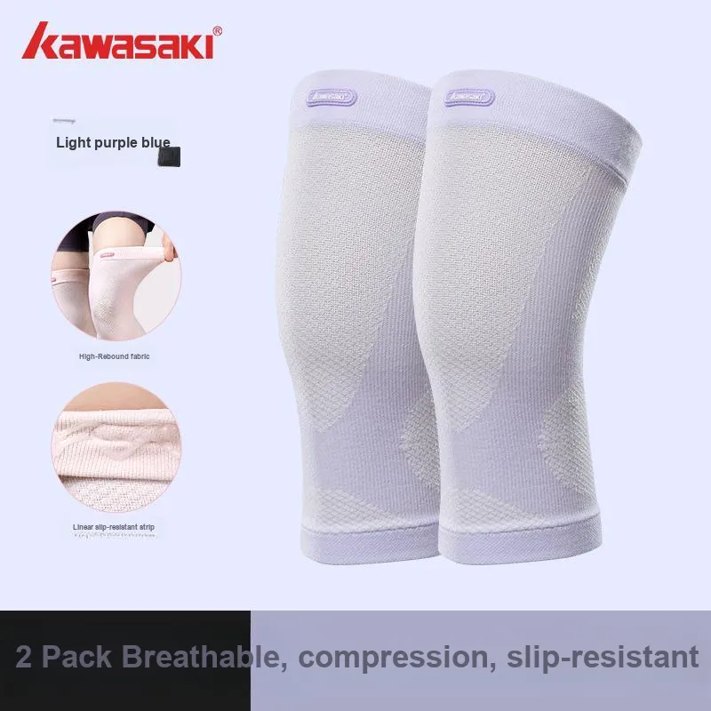 Kawasaki Running Mountaineering Cycling Badminton Basketball Fitness Women's Polyamide Polyester Elastane Knee Pads-19