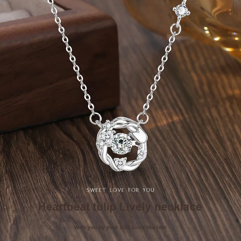 MOVER S999 Fine Silver Necklaces Women's-2