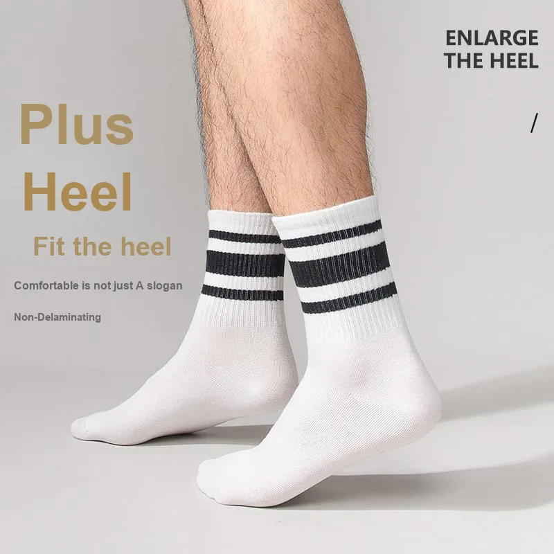 MIIOW Mid Calf Socks Men's 4 Pack-3