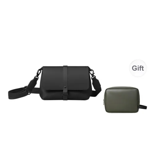Gaston Luga Eco friendly Material Small Square Bag Messenger Bag Crossbody Bag Women's Black/White/Gray/Green/Yellow