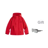 Red, Hard Shell 3-in-1 Detachable